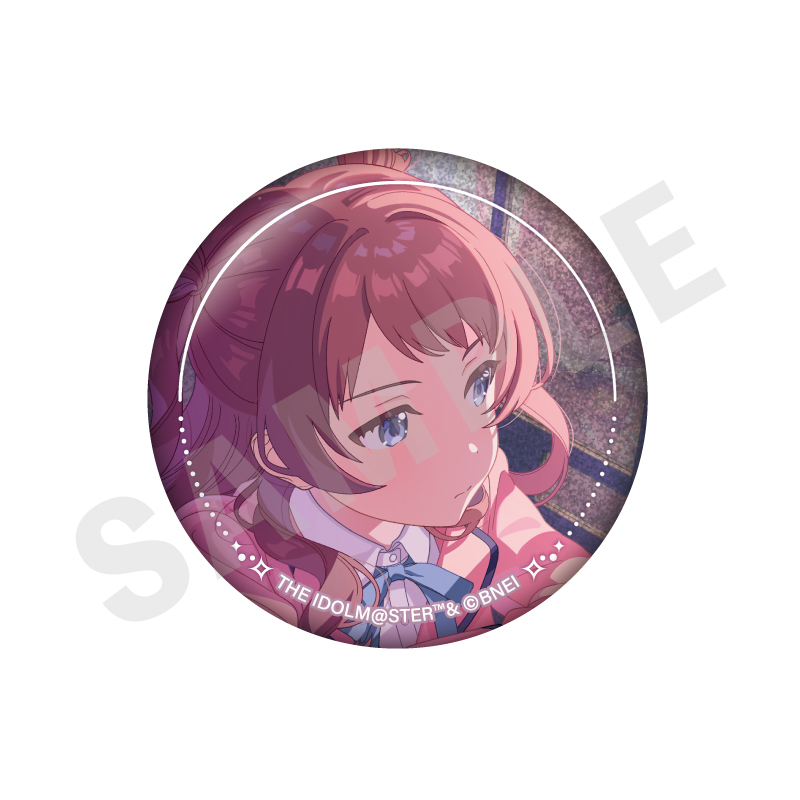 学園アイドルマスター_?favorite series?　トレーディンググリッター缶バッジ 雨上がりのアイリスver.（全6種） 【BOX／6個入り】