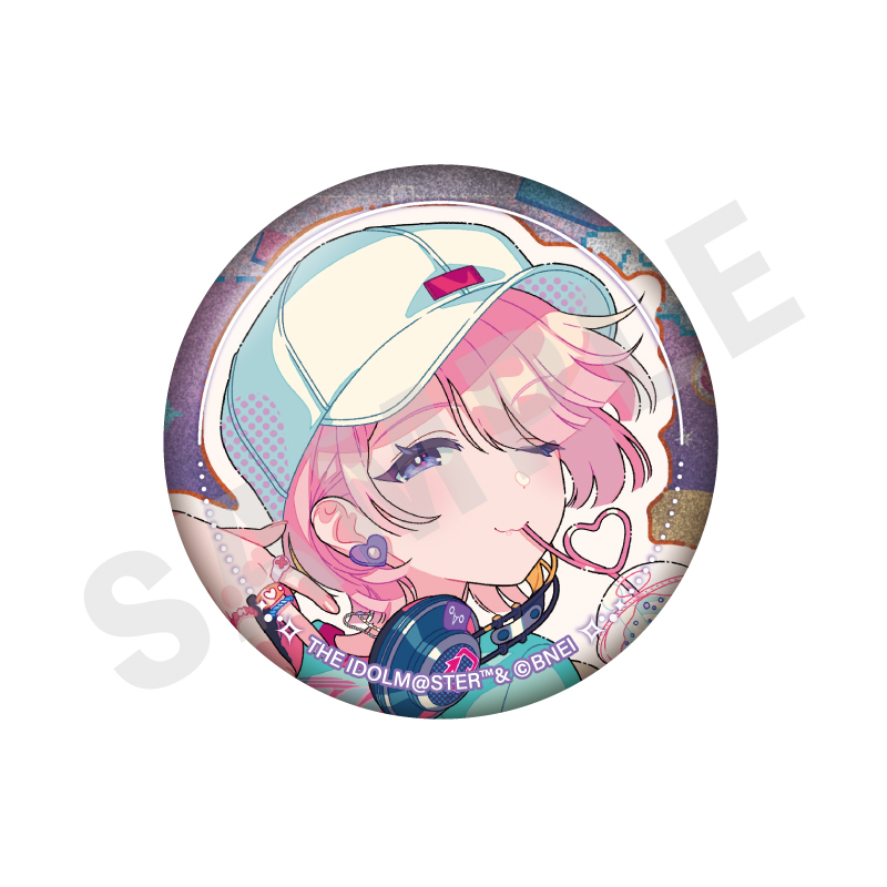 学園アイドルマスター_?favorite series?　トレーディンググリッター缶バッジ ミラクルナナウ(ﾟ∀ﾟ)！ver.（全6種） 【BOX／6個入り】