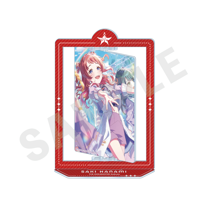 学園アイドルマスター_?favorite series?　くるくるアクリルスタンド 雨上がりのアイリスver.（花海 咲季）