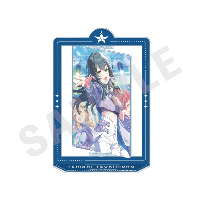 学園アイドルマスター_?favorite series?　くるくるアクリルスタンド 雨上がりのアイリスver.（月村 手毬）