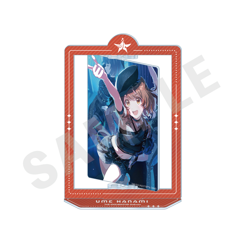 学園アイドルマスター_?favorite series?　くるくるアクリルスタンド Star-mine ver.（花海 佑芽）