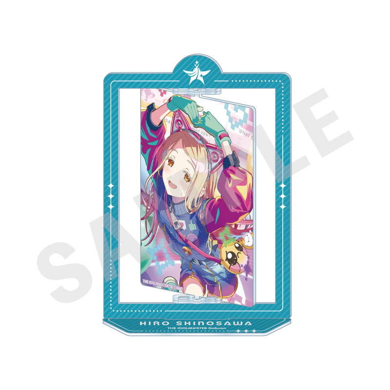 学園アイドルマスター_?favorite series?　くるくるアクリルスタンド ミラクルナナウ(ﾟ∀ﾟ)！ver.（篠澤 広）