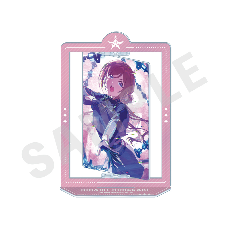 学園アイドルマスター_?favorite series?　くるくるアクリルスタンド Howling over the World ver.（姫崎 莉波）