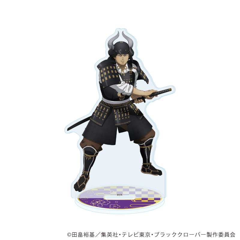 ブラッククローバー_アクリルスタンド20/ヤミ 甲冑ver.(描き下ろしイラスト)