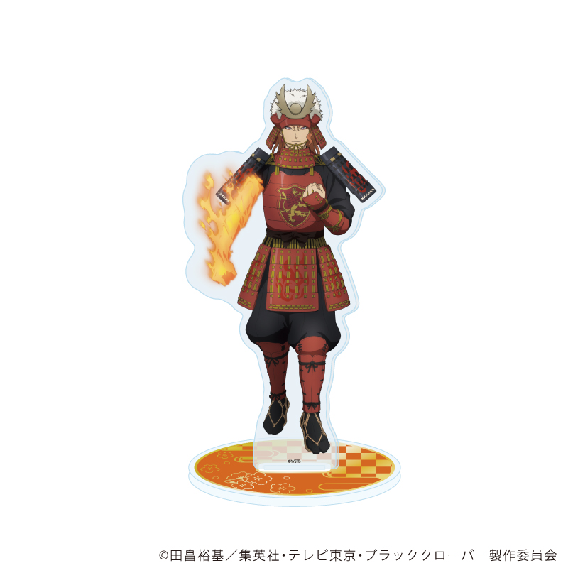 ブラッククローバー_アクリルスタンド21/フエゴレオン 甲冑ver.(描き下ろしイラスト)	