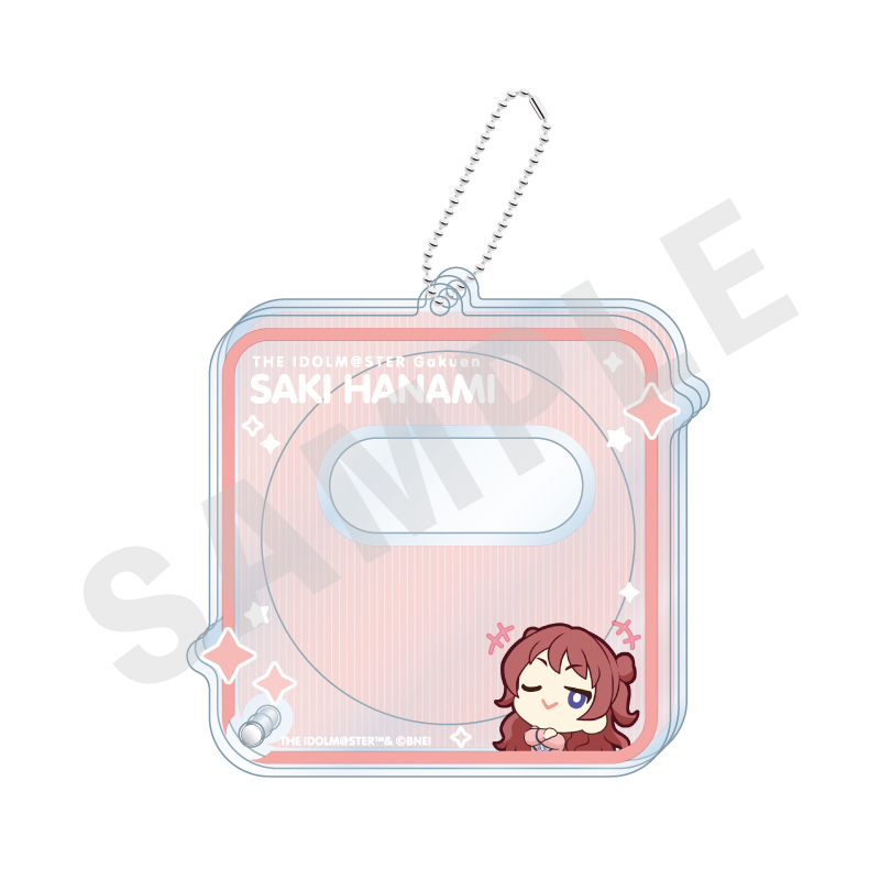 学園アイドルマスター_?favorite series?　アクリル缶バッジケース（花海 咲季）
