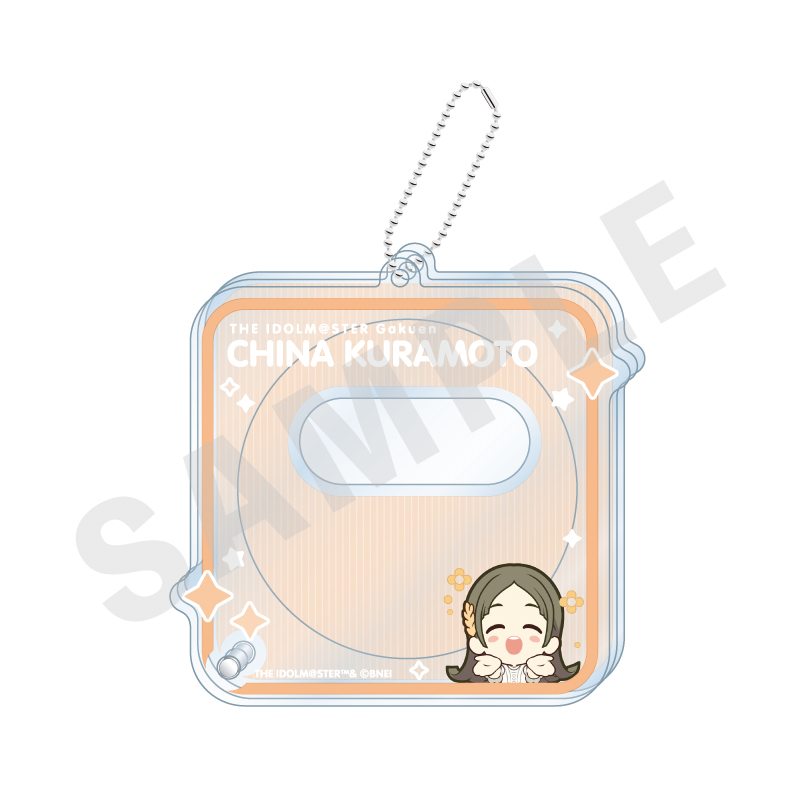 学園アイドルマスター_?favorite series?　アクリル缶バッジケース（倉本 千奈）
