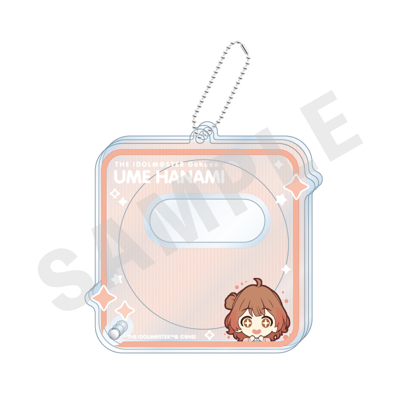 学園アイドルマスター_?favorite series?　アクリル缶バッジケース（花海 佑芽）