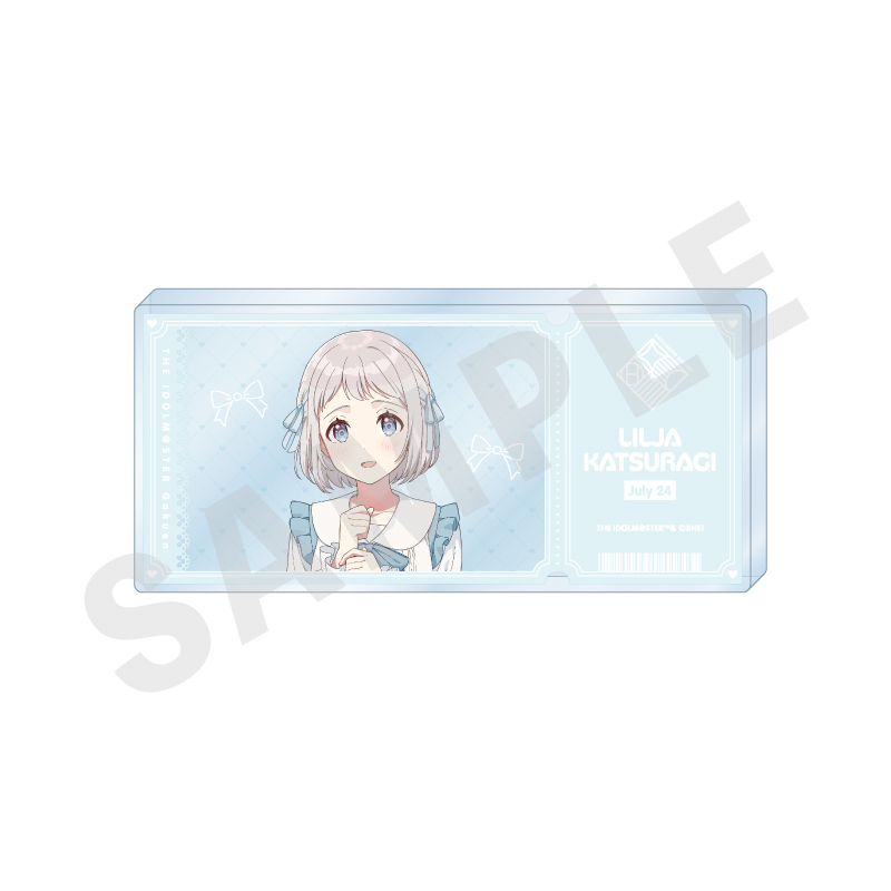 学園アイドルマスター_チケット風アクリルブロック（葛城 リーリヤ）