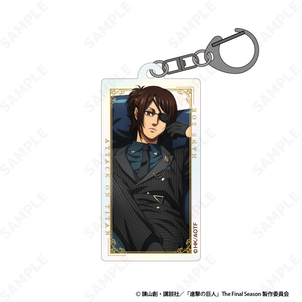 進撃の巨人_オーロラアクリルキーホルダー 3 ハンジ・ゾエ[Dignified]