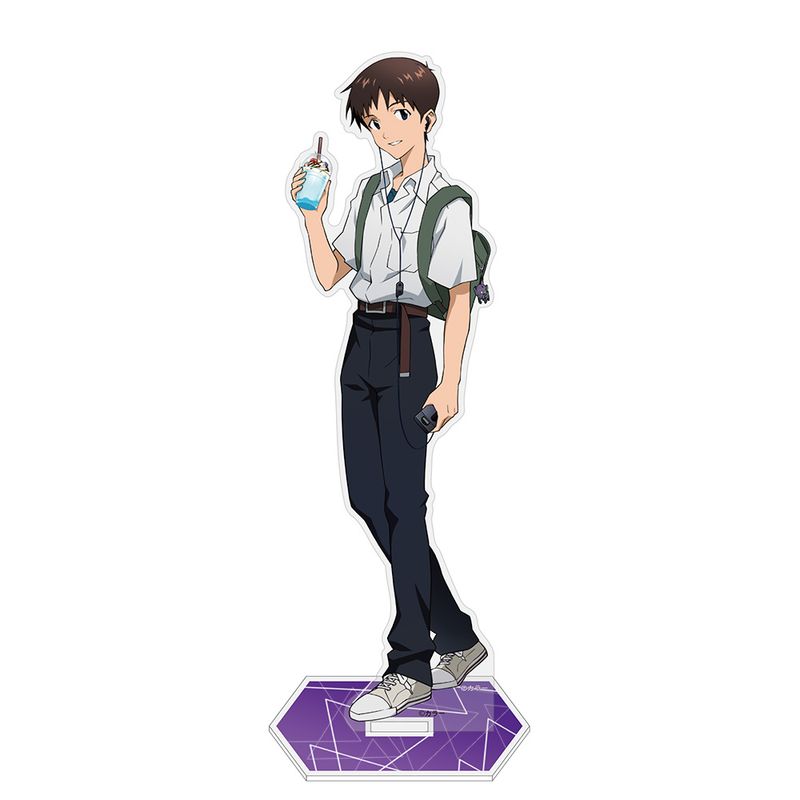 EVANGELION_描き下ろし 碇シンジ アクリルスタンド(大) 制服Ver