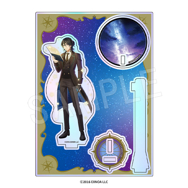 文豪とアルケミスト_オーロラアクリルスタンド 夜灯りVer. 菊池寛