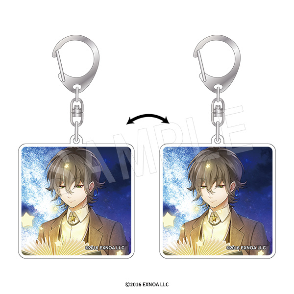 文豪とアルケミスト_チェンジングアクリルキーホルダー 夜灯りVer. 島崎藤村