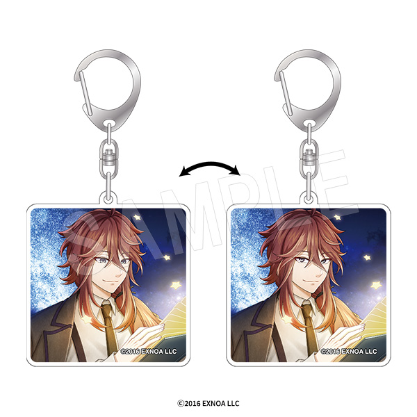 文豪とアルケミスト_チェンジングアクリルキーホルダー 夜灯りVer. 直木三十五