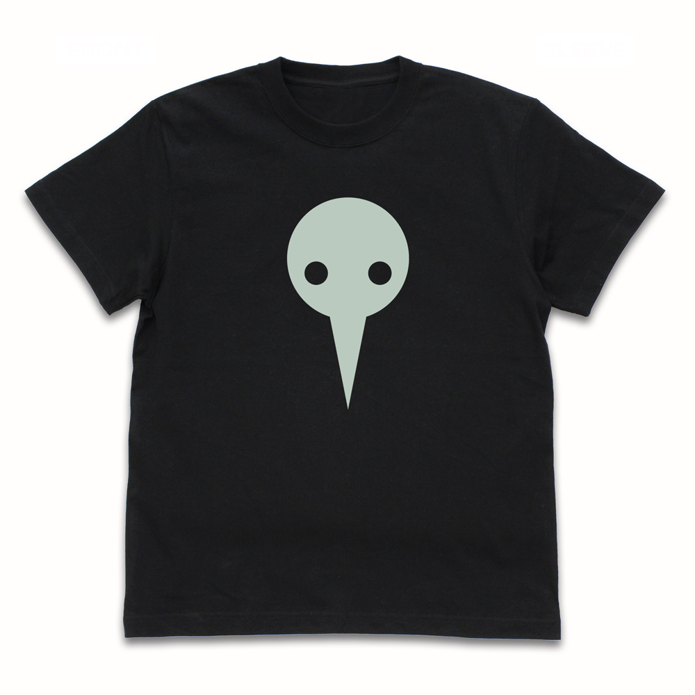 EVANGELION_Mサイズ_使徒 蓄光Tシャツ/BLACK