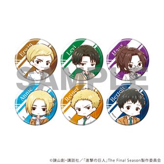 進撃の巨人_ライナー Ani-Art 第4弾 100mm缶バッジ | 公式グッズ