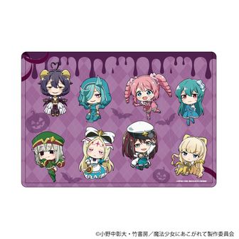 魔法少女にあこがれて　トレスマジア　等身大タペストリー　全3種コンプセット 魔法少女にあこがれて_描き下ろし等身大タペストリー②レオパルト