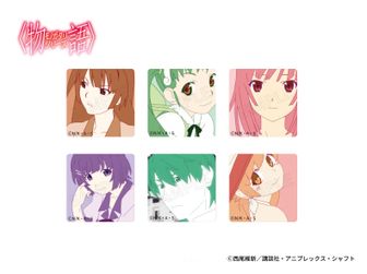 物語シリーズ_アート缶バッジ 戦場ヶ原ひたぎ | 公式グッズ・公式