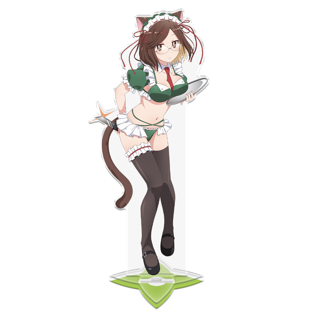 忍者と殺し屋のふたりぐらし_アクリルキャラスタンド 古賀このは 猫耳水着メイドver.【描き下ろし】