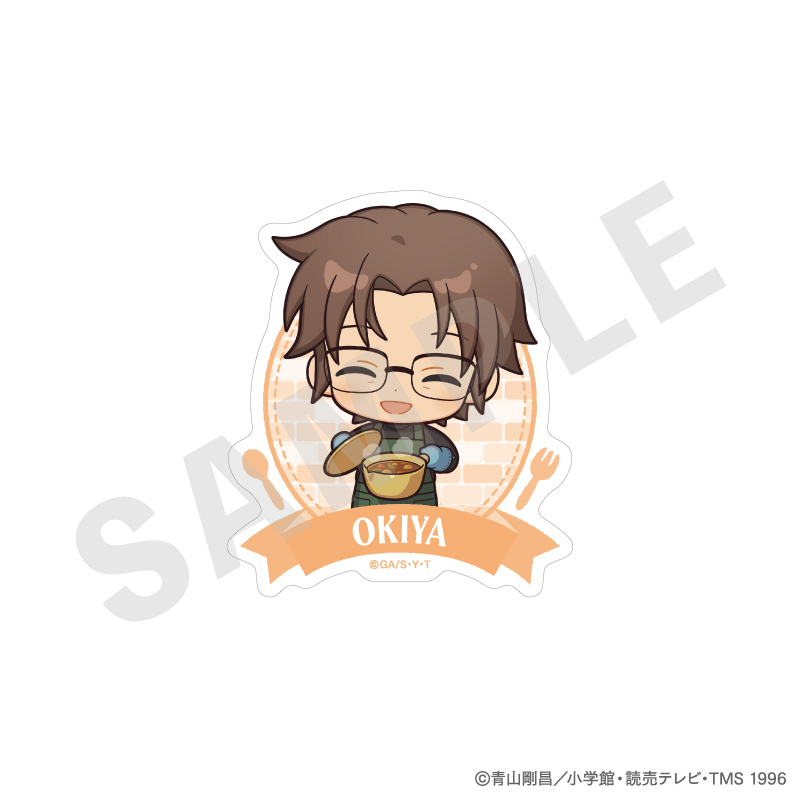 名探偵コナン_ステッカー ミニキャラキッチンver.（沖矢昴）