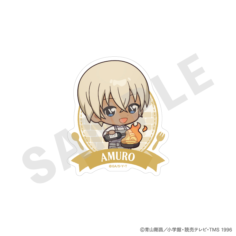 名探偵コナン_ステッカー ミニキャラキッチンver.（安室透）