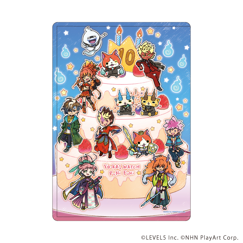 妖怪ウォッチ ぷにぷに_キャラクリアケース01/集合デザイン(グラフアートイラスト)