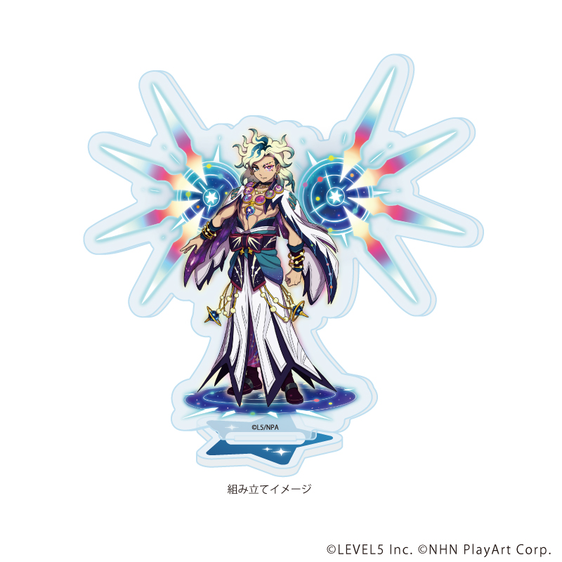 妖怪ウォッチ ぷにぷに_アクリルスタンドプレート01/超新星アス(公式イラスト)