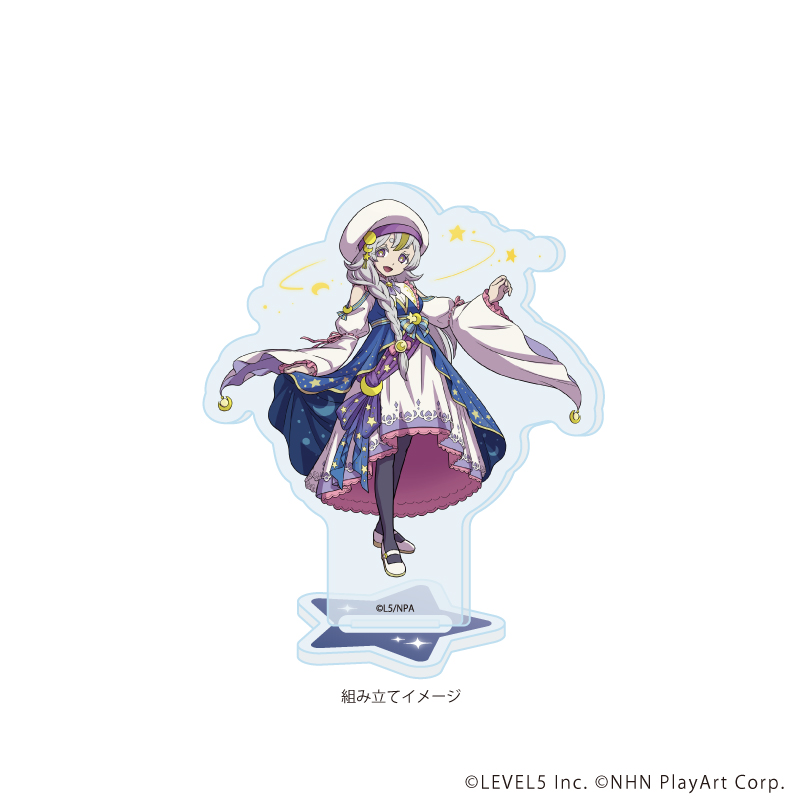 妖怪ウォッチ ぷにぷに_アクリルスタンドプレート03/ミスコン ミカ(公式イラスト)