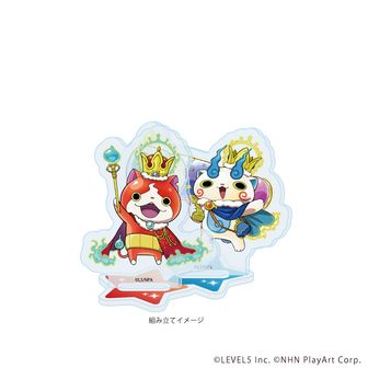 妖怪ウォッチ ぷにぷに_アクリルスタンドキーホルダー21/ハッピー