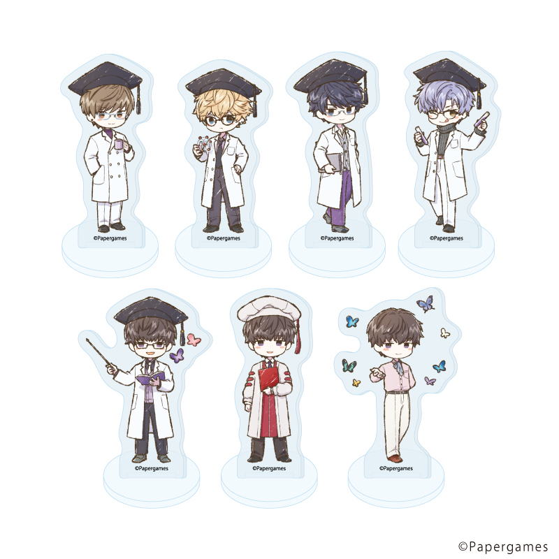 恋とプロデューサー?EVOL×LOVE?_アクリルぷちスタンド07/コンプリートセット(全7種)(グラフアートイラスト)【コンプリートセット/7個入り】