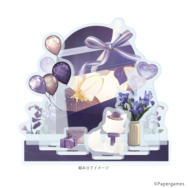 恋とプロデューサー～EVOL×LOVE～_プレミアム アクリルジオラマプレート06/シモン