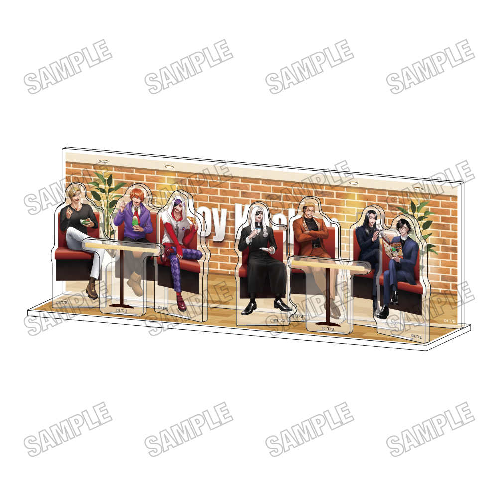 ジャンケットバンク_描き下ろしアクリルジオラマ【ジョイキッチンver.】