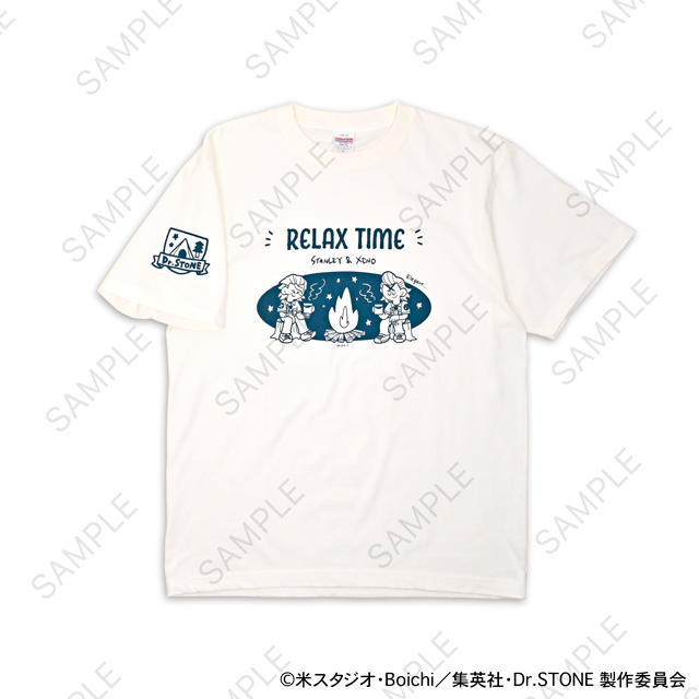 Dr.STONE_水沢石鹸コラボ クルーネックTシャツB