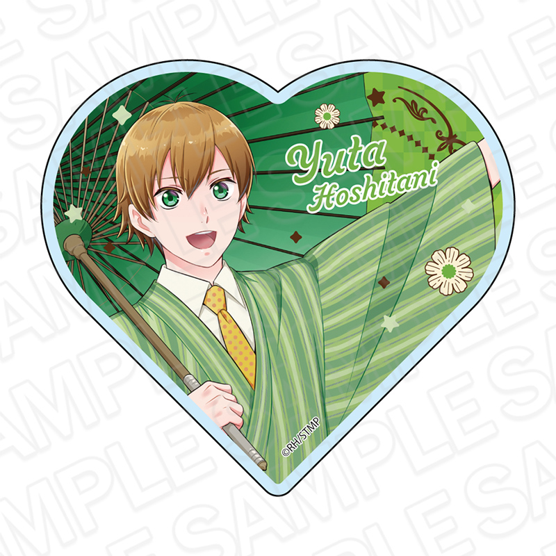 スタミュ 高校星歌劇_ハート型アクリルブロック 星谷悠太 モダン ver.