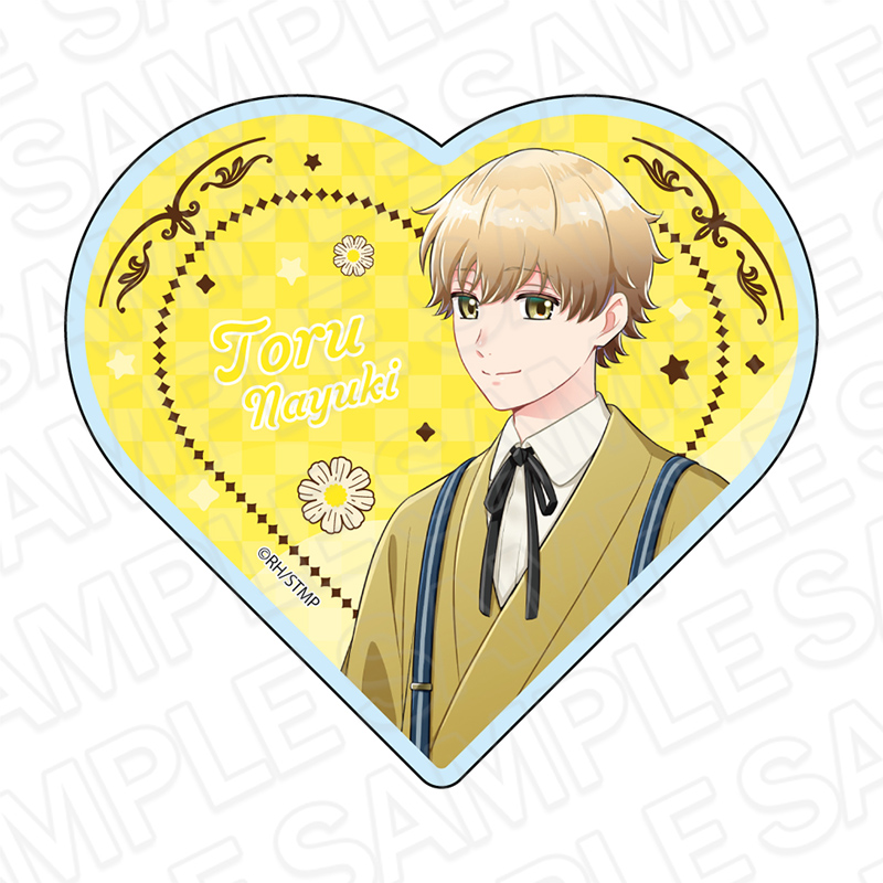 スタミュ 高校星歌劇_ハート型アクリルブロック 那雪透 モダン ver.