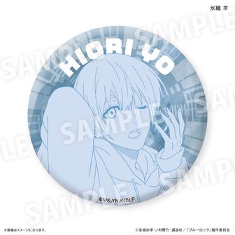 ブルーロック_ロングスクエア缶バッジ 氷織 羊／サイバーパンク