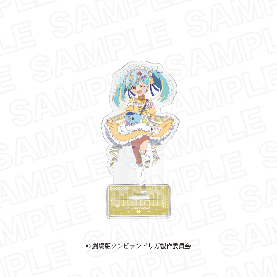 劇場版ゾンビランドサガ ゆめぎんがパラダイス_描き下ろしアクリルスタンド　星川 リリィ