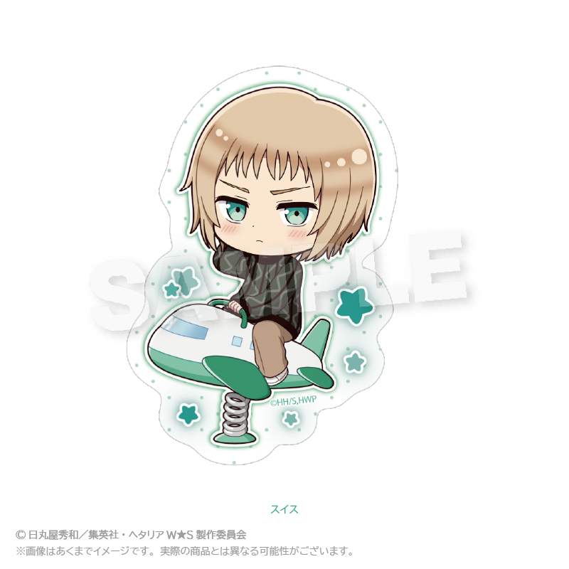 ヘタリア World★Stars_ダイカットステッカー　遊具ver.　スイス