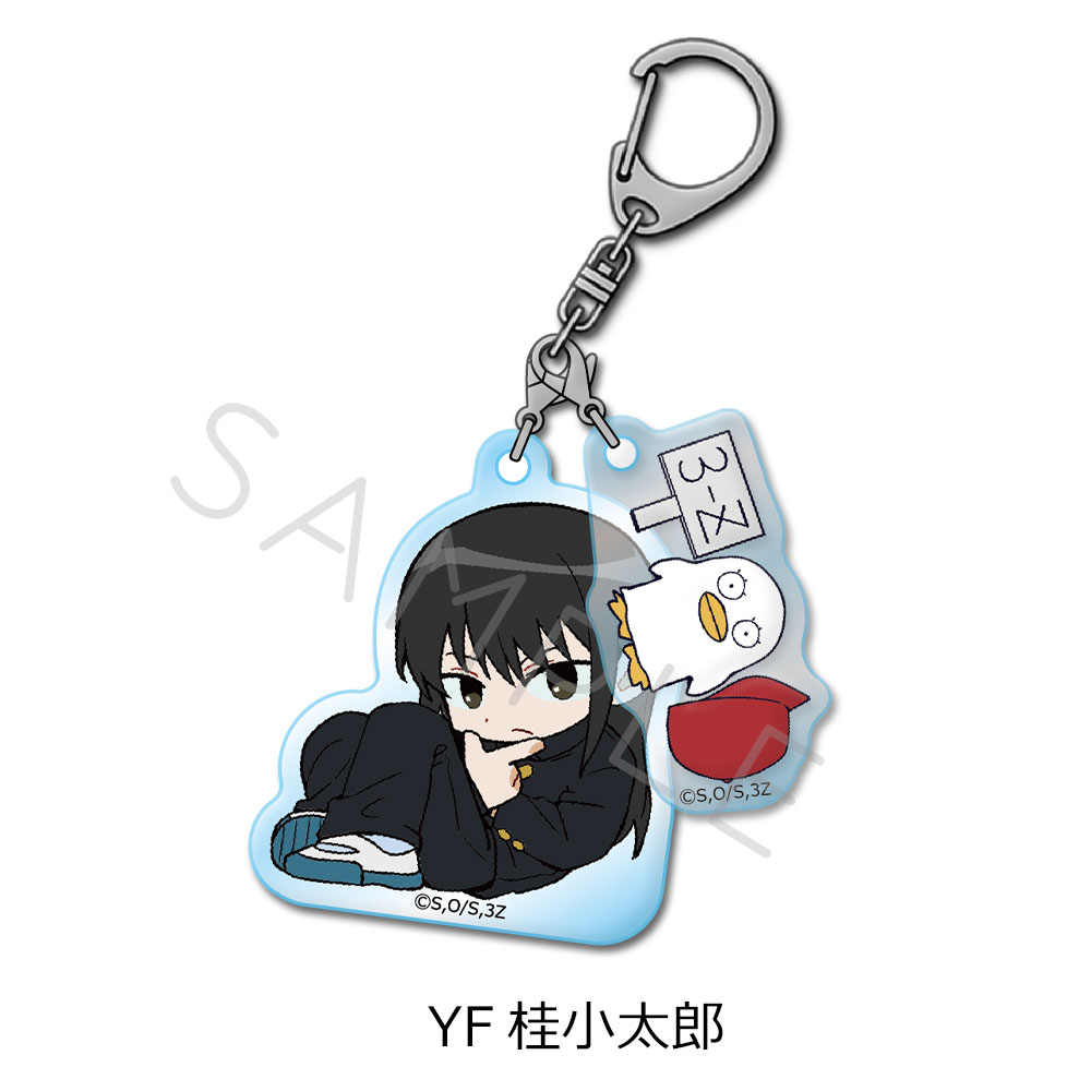 3年Z組銀八先生_アクリルキーホルダー ちぽっけシリーズ第2弾 YF 桂小太郎