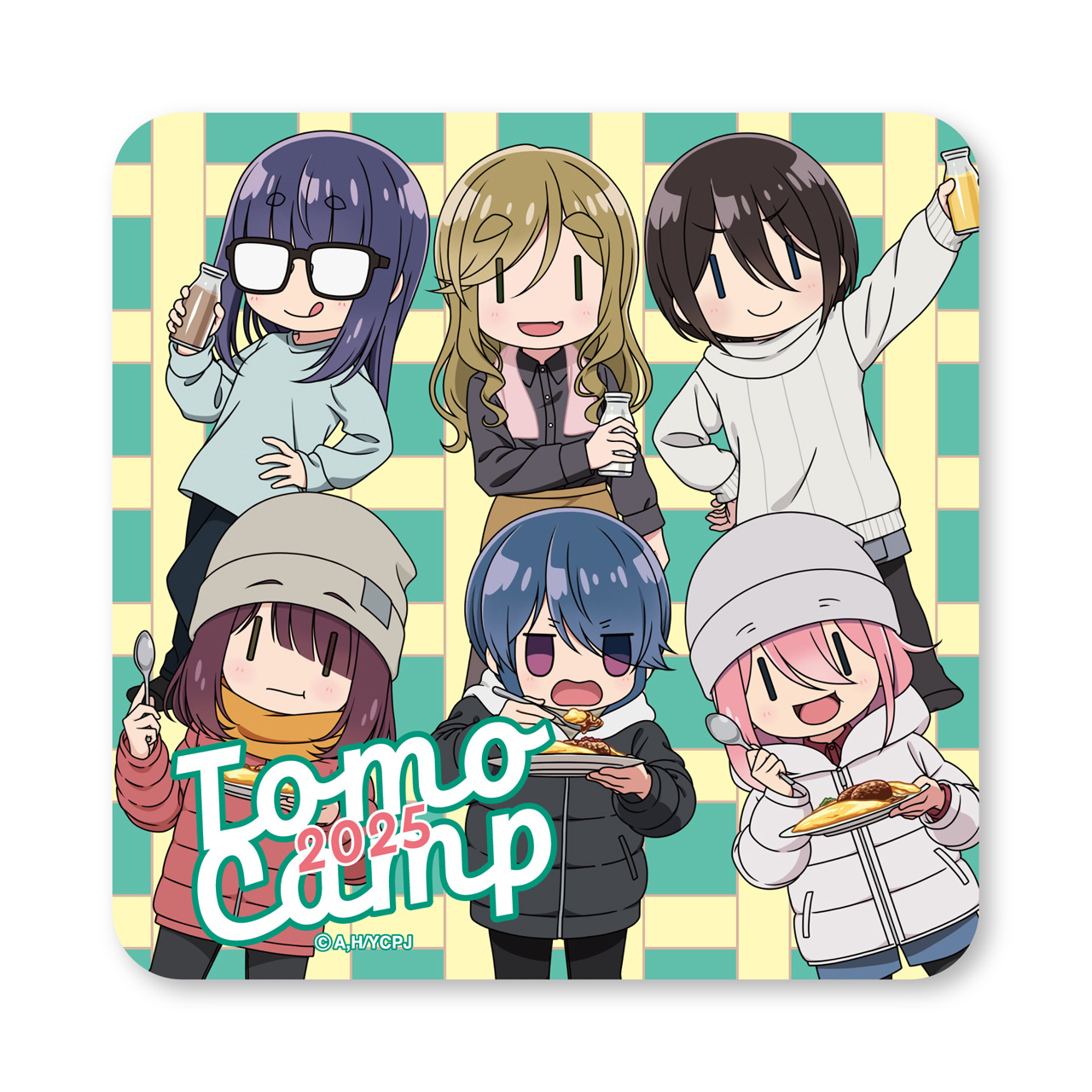 ゆるキャン△ SEASON3_ともキャン△2025 プチ集合ハンドタオル