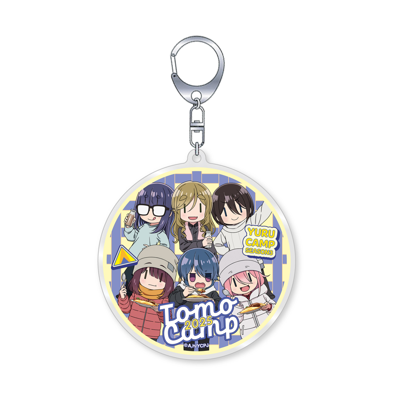 ゆるキャン△ SEASON3_ともキャン△2025 プチ集合アクリルキーホルダー