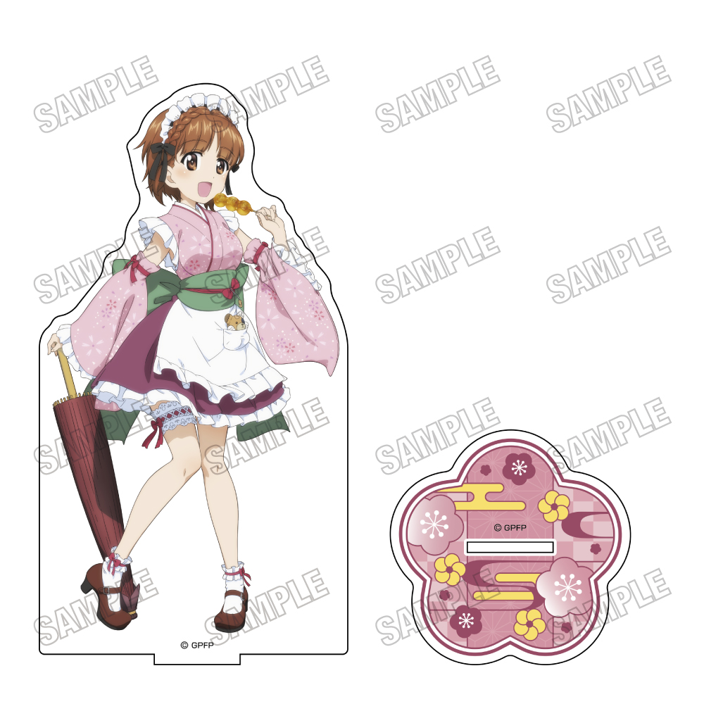 ガールズ&パンツァー 最終章_描き下ろしBIGアクリルスタンド【和風メイドver.】?西住 みほ
