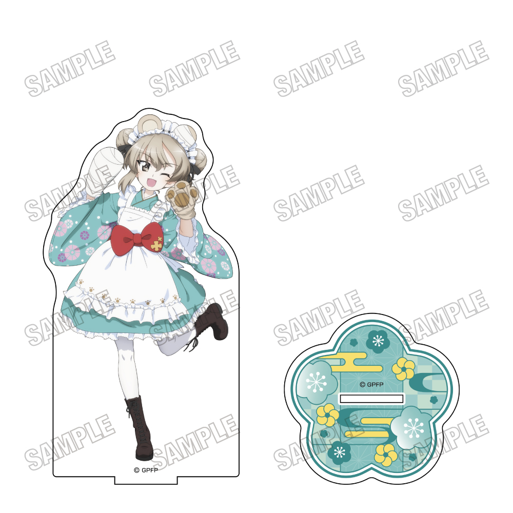 ガールズ&パンツァー 最終章_描き下ろしBIGアクリルスタンド【和風メイドver.】?島田 愛里寿