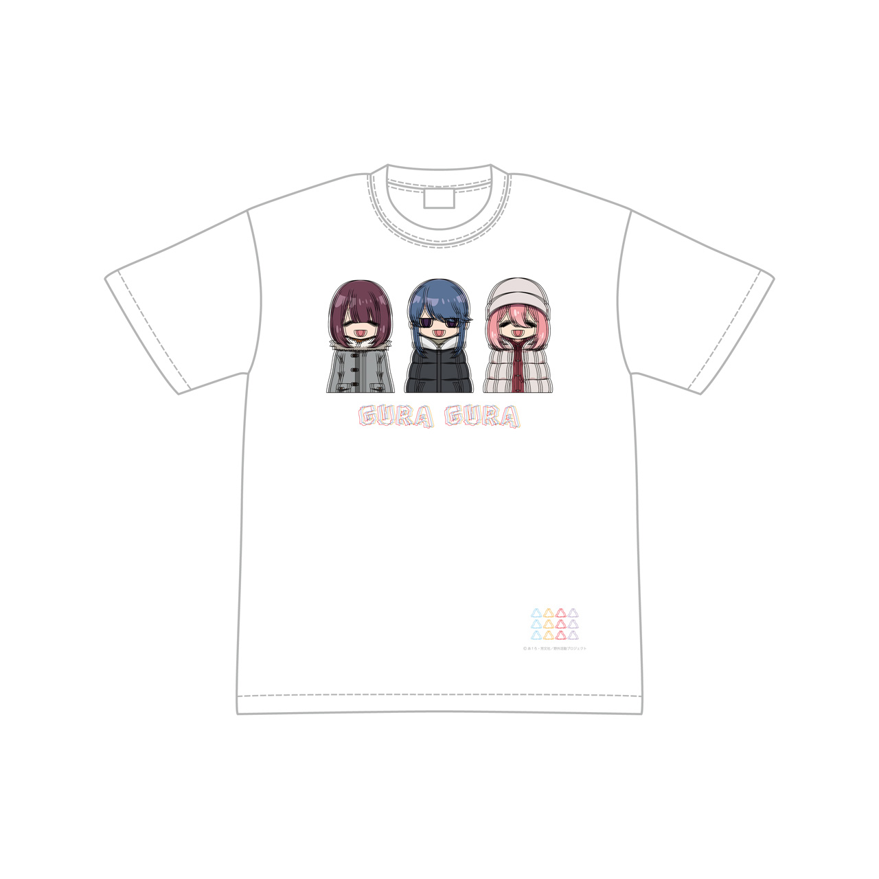 ゆるキャン△ SEASON3_Mサイズ_グラグラつり橋Tシャツ