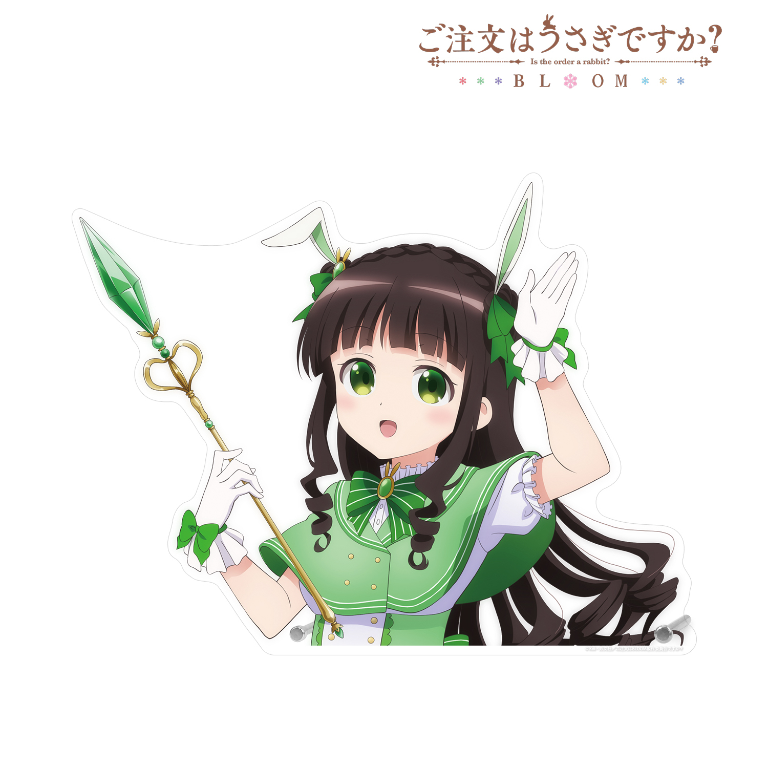 ご注文はうさぎですか？ BLOOM_描き下ろし 千夜 魔法少女ver. 特大ダイカットアクリルパネル