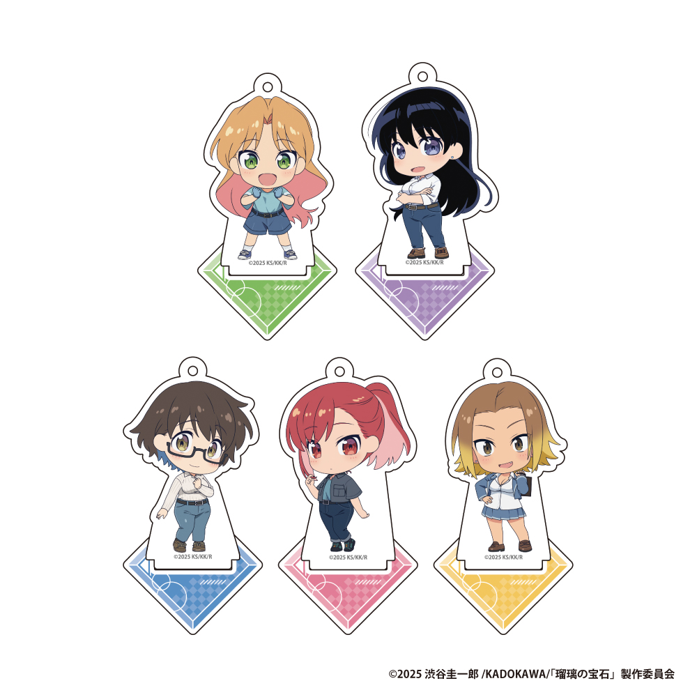 瑠璃の宝石_トレーディングアクリルスタンドキーホルダー　【BOX／5個入り】