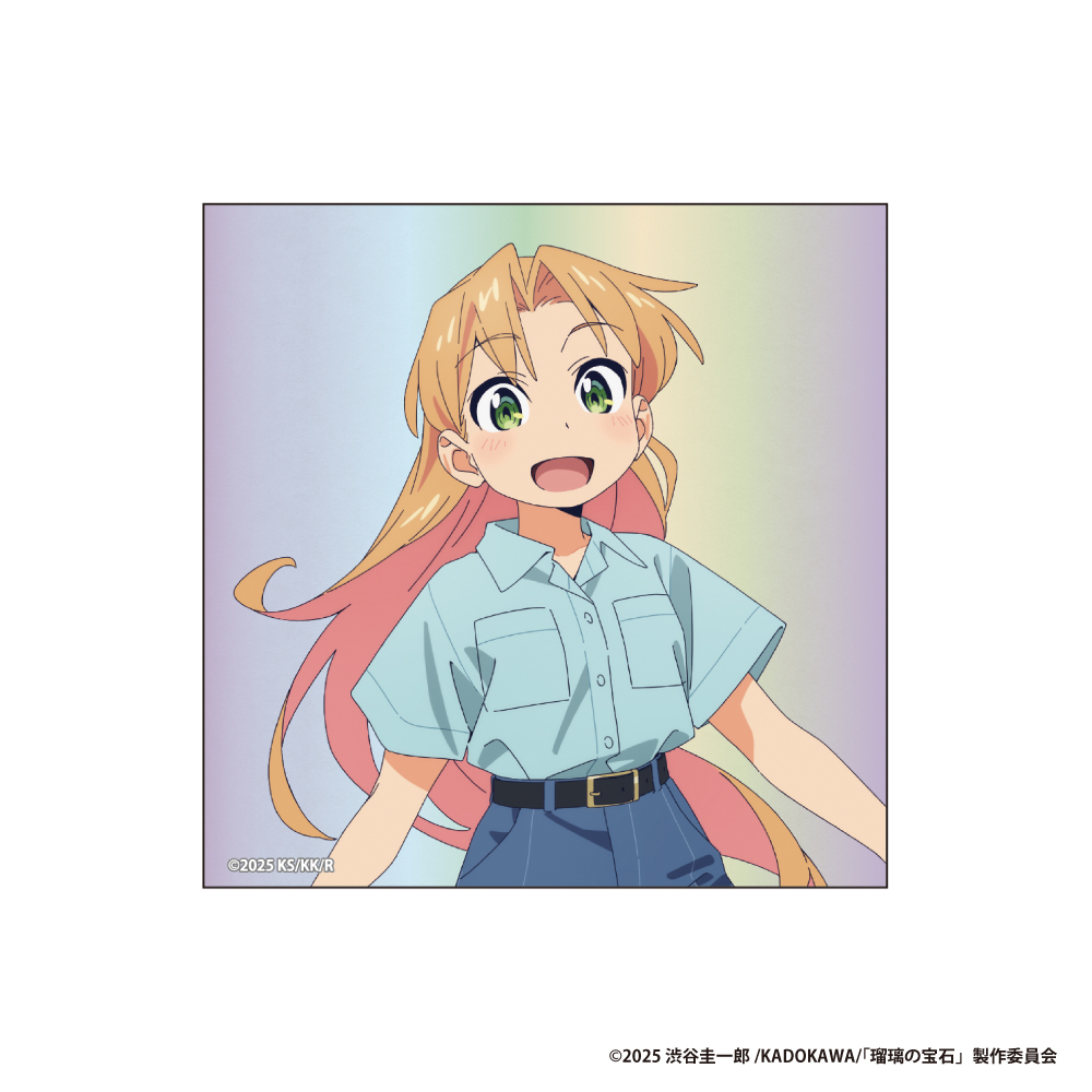 瑠璃の宝石_ホログラムステッカー【谷川 瑠璃】