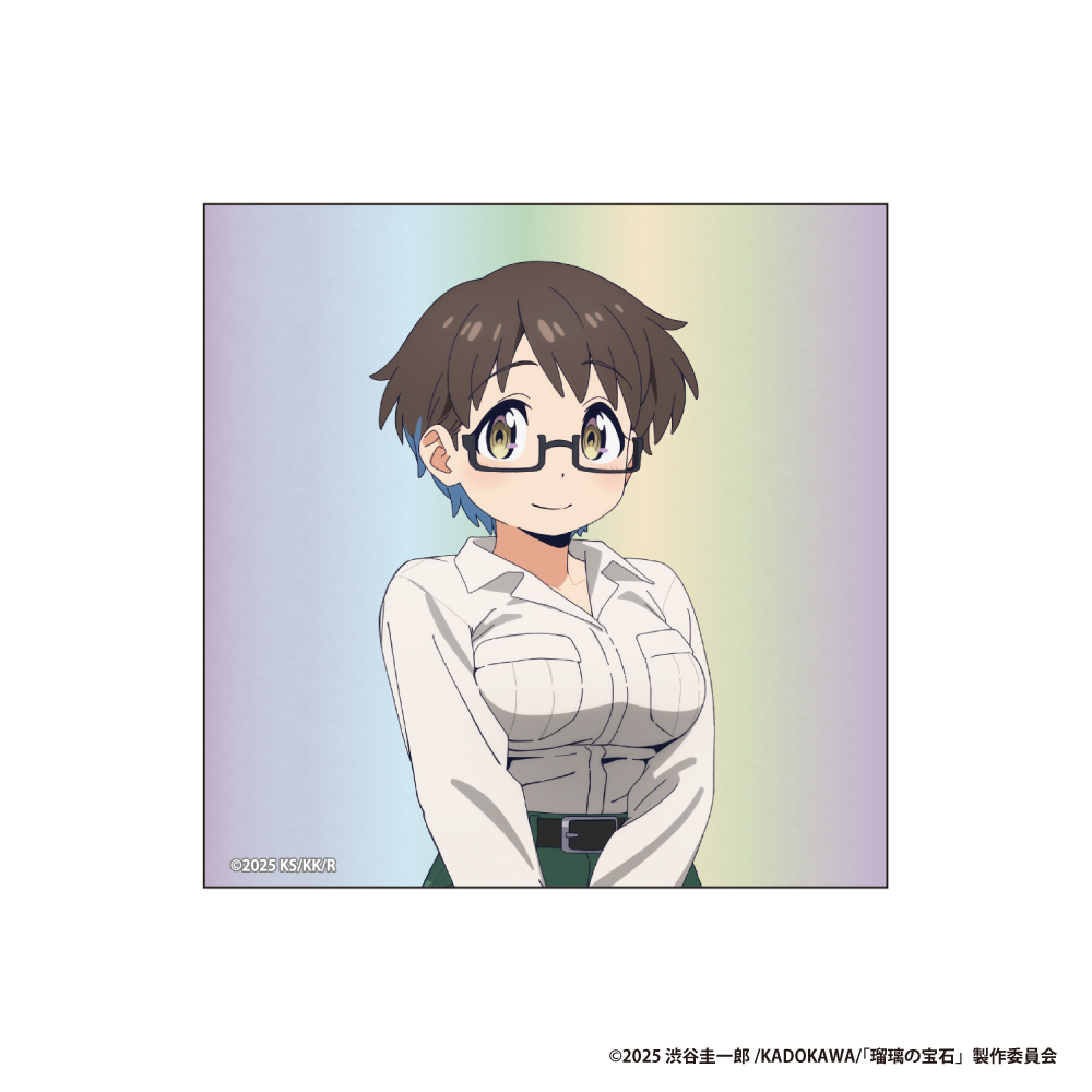 瑠璃の宝石_ホログラムステッカー【伊万里 曜子】