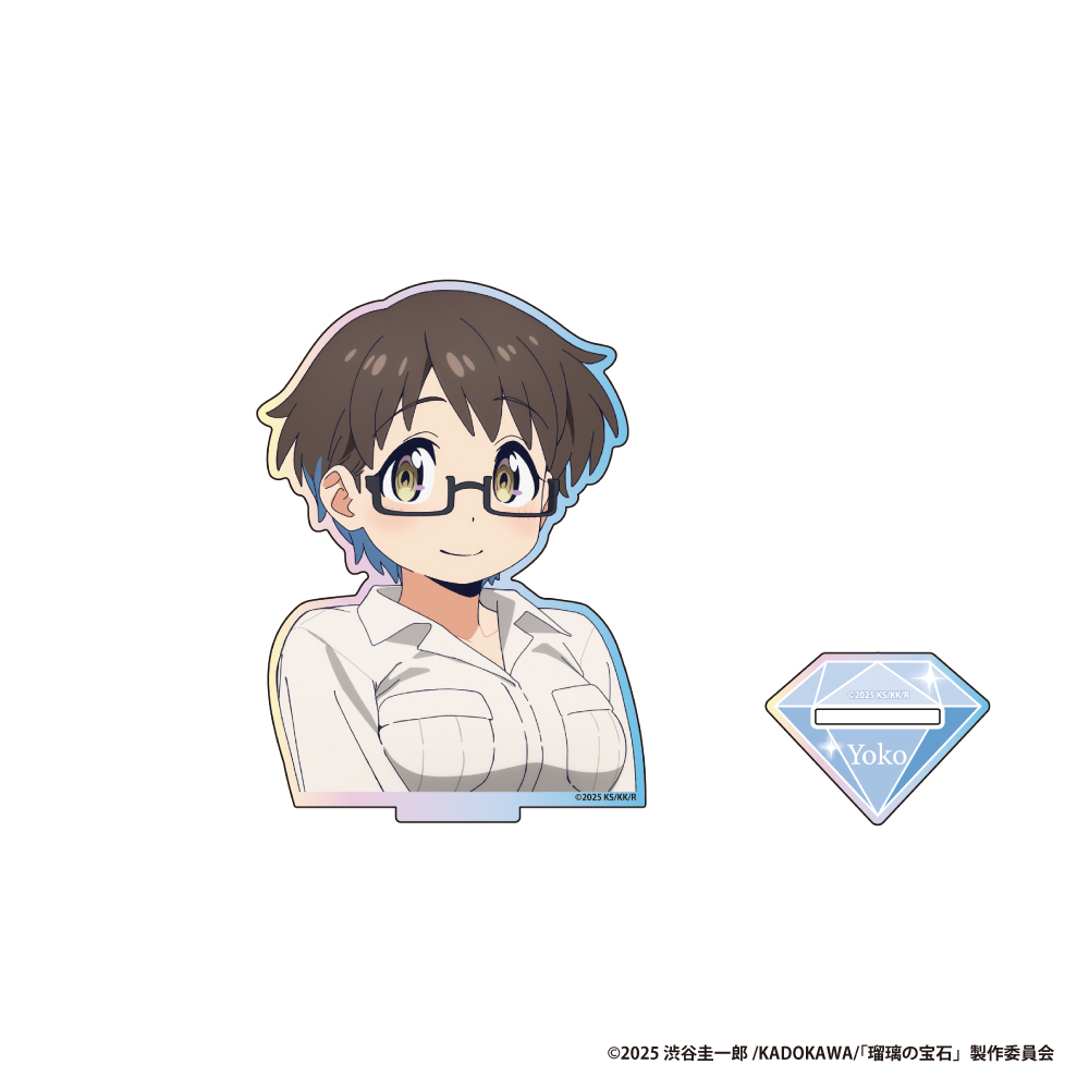 瑠璃の宝石_オーロラアクリルスタンド【伊万里 曜子】