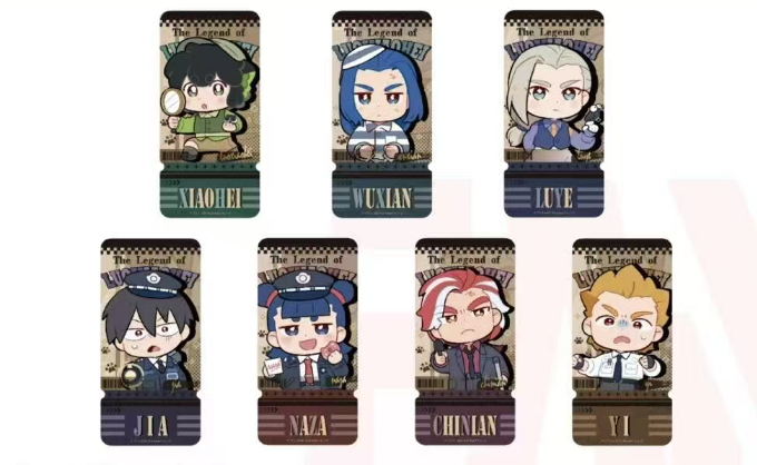 羅小黒戦記2_妖霊探案簿シリーズ レーザーチケット ブラインドパック 【BOX／7個入り】